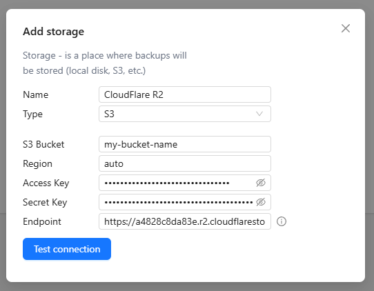 Configuration complete