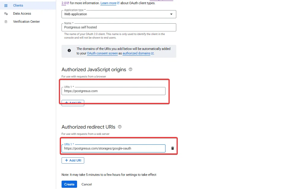 Configure application settings - part 1